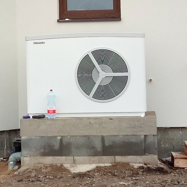 instalace tepelného čerpadla